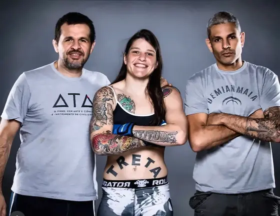 Com Talita Treta, em Los Angeles