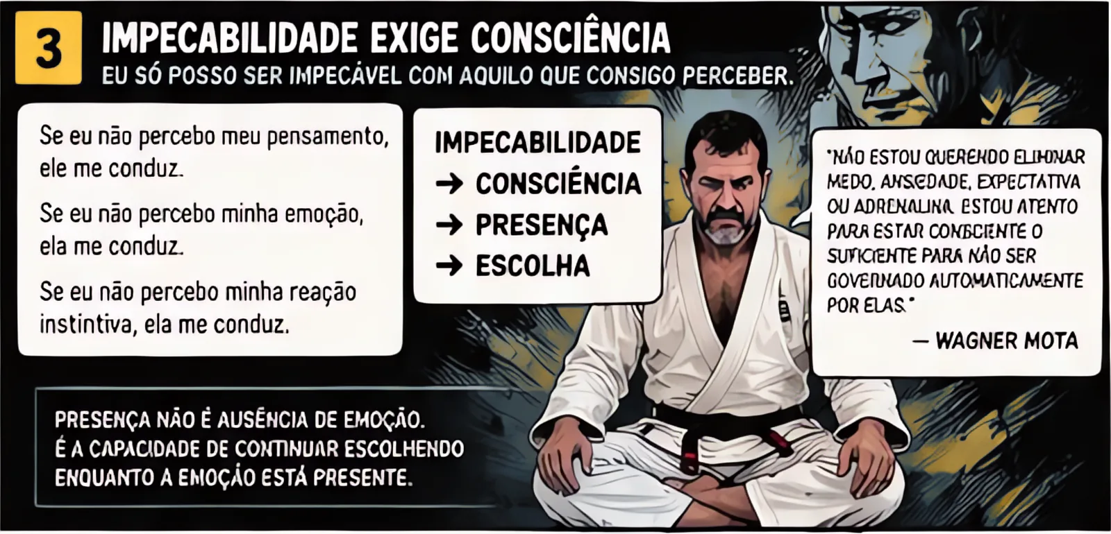 Quadro 3: Impecabilidade exige consciência